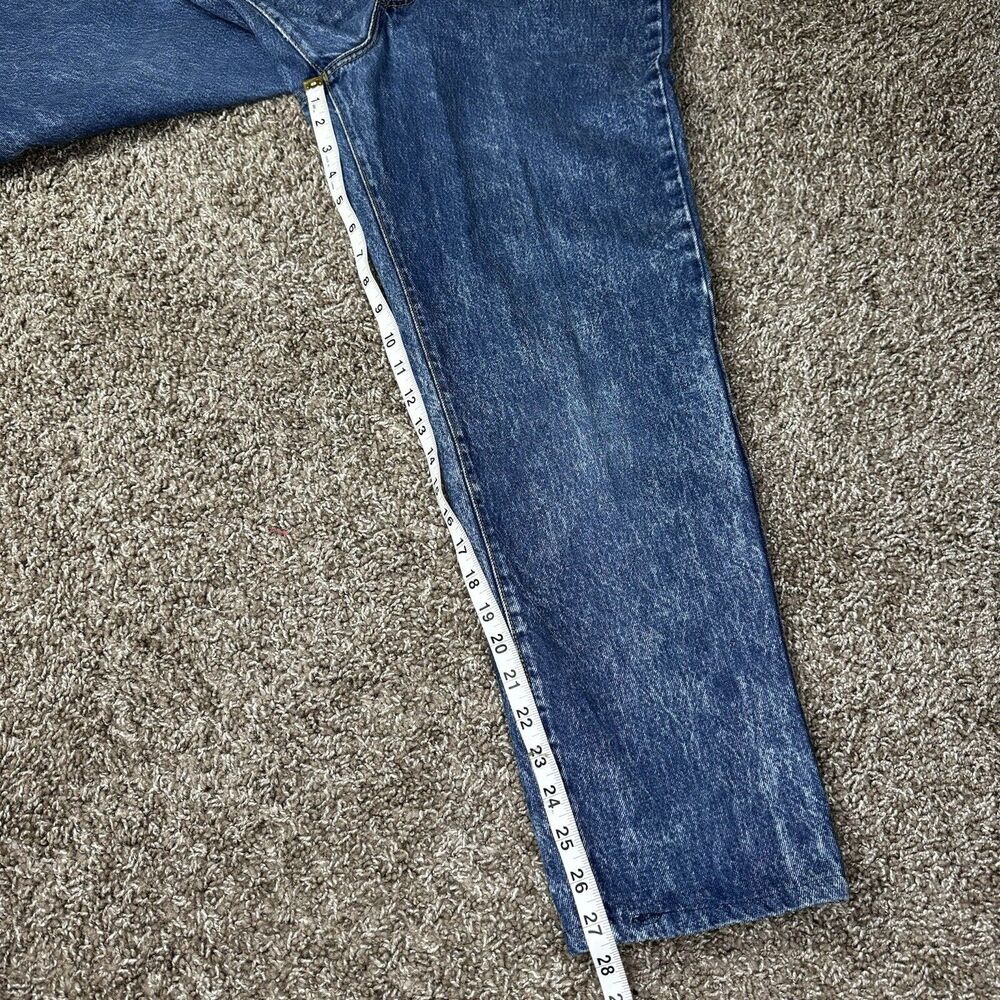 Vintage LEVI'S Women's Acid Wash 16505-1212 High Waisted Jeans 30x27 - Picture 6 of 16